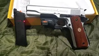 รีวิวเลเซอร์ติดปืนm1911a1 ไม่มีรางก็ติดได้