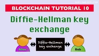 Blockchain tutorial 10: Diffie-Hellman key exchange