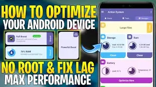 How to Optimize Your Android System for Maximum Performance : Get Max FPS + Max Performance