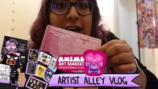 Anime UwU Market - Artist Alley Vlog
