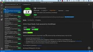 3  Setting up VS Code for C# development