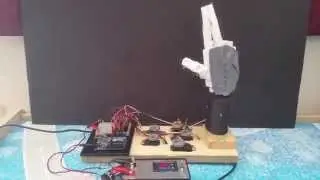 InMoov hand test