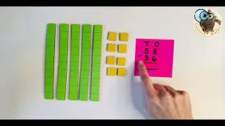 Build it, draw it, write it, say it #2 Columnar Subtraction