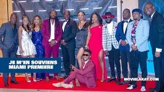 Je M'en Souviens Movie Premiere - MIAMI