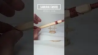 samurai sword Popsicle Stick