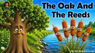 🌳 The Oak And The Reeds 🌾 | English Moral Story For Kids 📖