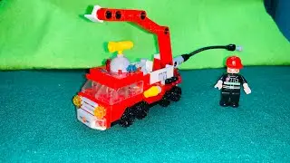Nano Block Mobil Pemadam Kebakaran / Fire Truck