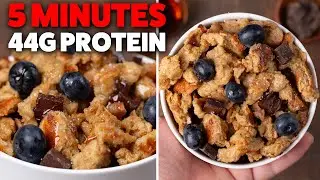 Protein Scrambled Pancakes | Quick & Easy Healthy Breakfast!