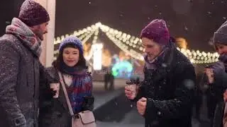 Winter's Magic  : A Visual Symphony of Snow and Joy ❄️✨