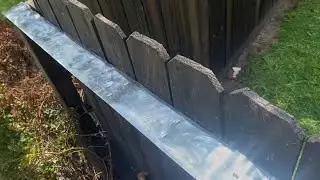 how to keep top rail of a wooden  fence from rotting