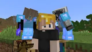 Minecraft Speedrunner VS 2 Diamond Juggernauts