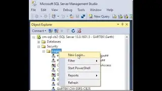 Create Sql New Login User in SQL Server 2022 Database Using SSMS(Editor)