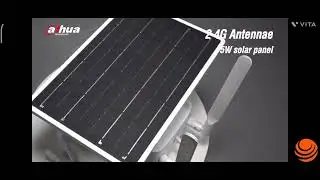 Dahua 4MP Solar Power Camera with 4G connectivity