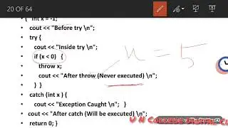 PUC++ : Exception Handling.