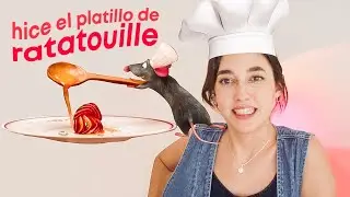 hice el platillo de RATATOUILLE pa cumplir mis sueños de niña