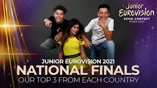 Junior Eurovision 2021 | Each National Final | OUR TOP 3