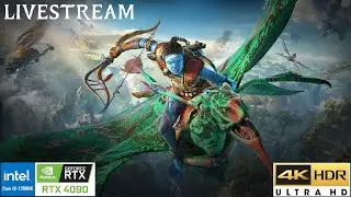 Avatar Frontiers of Pandora Livestream - RTX 4090 - i9 13900K - Unobtanium Settings - No Commentary