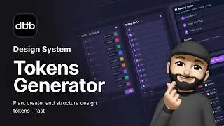 Design Tokens Generator – Plan, Structure & Create Tokens Fast (Primitives, Semantic & Component)