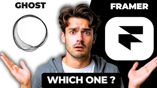 Ghost vs Framer | Best Platform for Blogging & Website Building