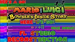 Mario & Luigi: Bowser's Inside Story - Here We Go! - FL Studio Deconstruction