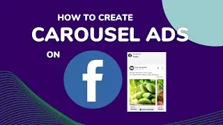 Paano Gumawa ng Carousel Ad sa Facebook 