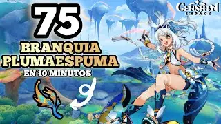 Todas las 75 BRANQUIA PLUMAESPUMA En 10 Minutos | RUTA FACIL | Mualani | Genshin Impact 5.0 💥