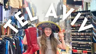 SPEND A DAY IN TEL AVIV WITH ME - What to do, where to go, where to eat!!! | Israel Vlog 57