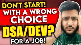 DSA vs. Development: Make the Right Decision for you career 🚀 | levelupfrontend hindi