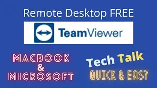 Best Free Remote Desktop Software 2022 Install TeamViewer  on MacBook, iMac & Microsoft