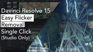 DaVinci Resolve 15 - Easy  Flicker Removing