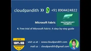 4. Free trial of Microsoft Fabric: A step-by-step guide || Start your Azure Fabric free trial today