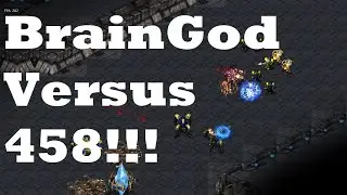 Starcraft Cast#131 - Braingod vs 458!!!   -  Best of 3 from 2018!