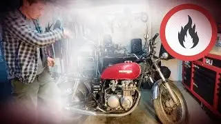 Shed Find $340 Honda CB500 First Start | She's a Smoker!