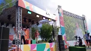 Вопрос Гоше Куценко, от которого напрягся даже ведущий. Фестиваль Энергия+ в Иркутске.