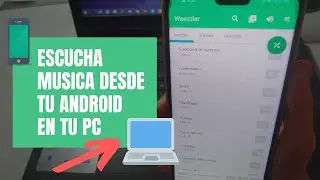 Escucha música de tu Android desde tu PC con esta SUPER APP!!