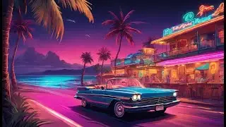 Synthwave Highway Hits: Cruising Beats & Neon Nights