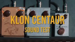 KLON Centaur　SOUND TEST