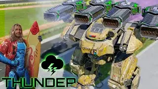 Thunder Behemoth Goes Nuclear... FASTER Fire Rate With Shot Grouping SLAYS Titans | War Robots