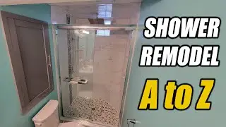 DIY How to Remodel a Shower - Start to Finish