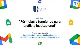 Fórmulas y funciones para análisis institucional