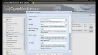 OpenMediaVault - Network interface bonding