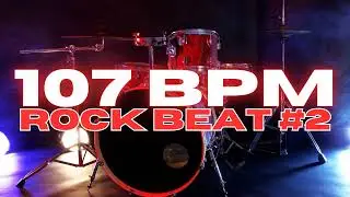 107 BPM - Rock Drum Beat - Loop 2