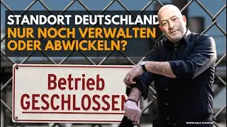 Standort Deutschland:  Fachkräftemangel & unternehmerfeindliche Rahmenbedinungen
