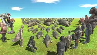 Dinosaurs battle - animal revolt battle simulator