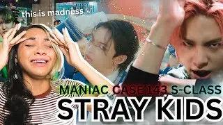 Reaction to STRAY KIDS: S-Class, Maniac, Case 143 MVs - I AM IN SHAMBLES!!!!