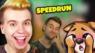 MANDZIO ogląda MINECRAFT SPEEDRUN ZAHY I NEXE