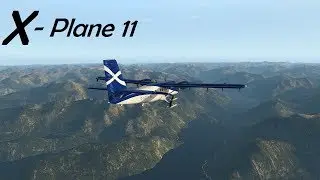 X-Plane 11! Snow Runway on Skis!
