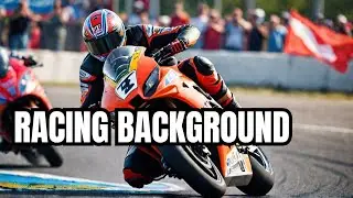 My motorcycle racing background story.
