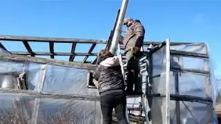 Мы это сделали, теплица готова