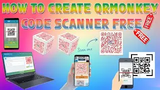 HOW TO CREATE QR MONKEY CODE SCANNER 100% FREE 2022 
